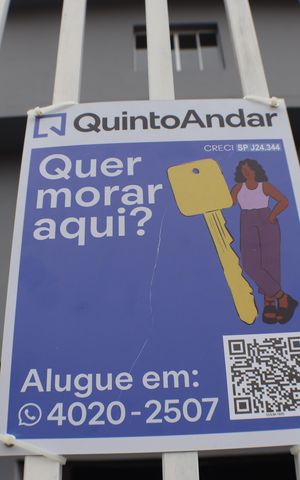 Apartamento para alugar com 28m², 1 quarto e 1 vaga Apartamento para alugar com 28m², 1 quarto e 1 vagaPlaca