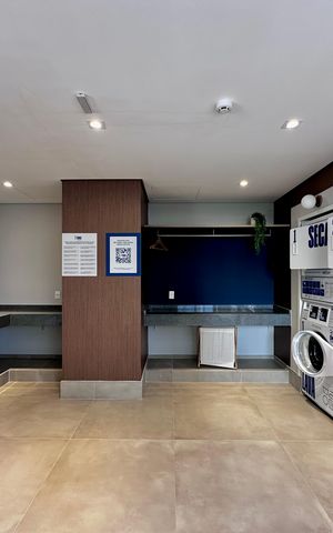 Studio para alugar com 24m², 0 quarto e sem vagaLavanderia
