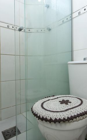 Apartamento para alugar com 40m², 2 quartos e 1 vaga Apartamento para alugar com 40m², 2 quartos e 1 vagaBanheiro Social