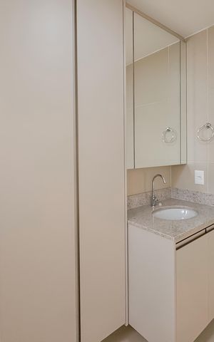 Studio à venda com 32m², 1 quarto e sem vaga Studio à venda com 32m², 1 quarto e sem vagaBanheiro