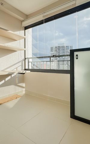 Studio à venda com 32m², 1 quarto e sem vaga Studio à venda com 32m², 1 quarto e sem vagaVaranda