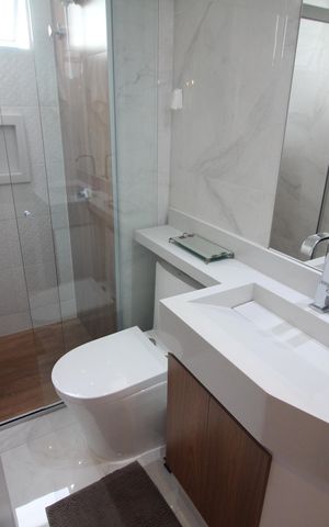 Apartamento para alugar com 55m², 2 quartos e 1 vagaBanheiro