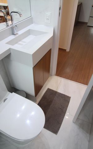 Apartamento para alugar com 55m², 2 quartos e 1 vagaBanheiro