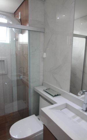 Apartamento para alugar com 55m², 2 quartos e 1 vagaBanheiro