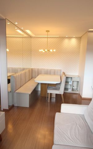 Apartamento para alugar com 55m², 2 quartos e 1 vagaSala