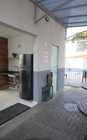 Apartamento para alugar com 55m², 2 quartos e 1 vagaÁrea comum
