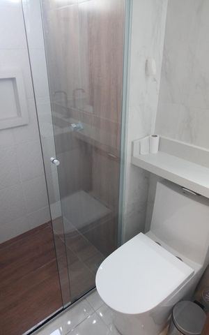 Apartamento para alugar com 55m², 2 quartos e 1 vagaBanheiro da Suíte