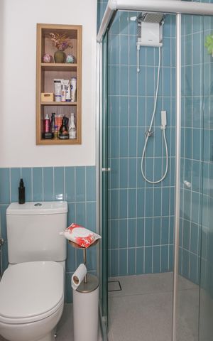 Apartamento à venda com 80m², 3 quartos e 1 vaga Apartamento à venda com 80m², 3 quartos e 1 vagaBanheiro
