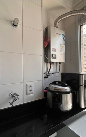 Apartamento para alugar com 44m², 2 quartos e 1 vaga Apartamento para alugar com 44m², 2 quartos e 1 vagaÁrea de Serviço