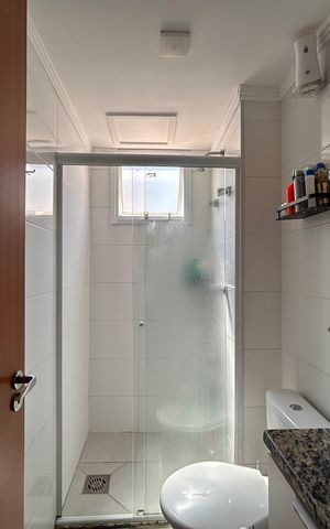 Apartamento para alugar com 44m², 2 quartos e 1 vaga Apartamento para alugar com 44m², 2 quartos e 1 vagaBanheiro