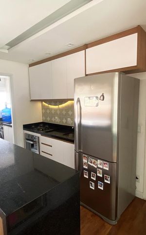Apartamento à venda com 84m², 2 quartos e 2 vagas Apartamento à venda com 84m², 2 quartos e 2 vagasCozinha