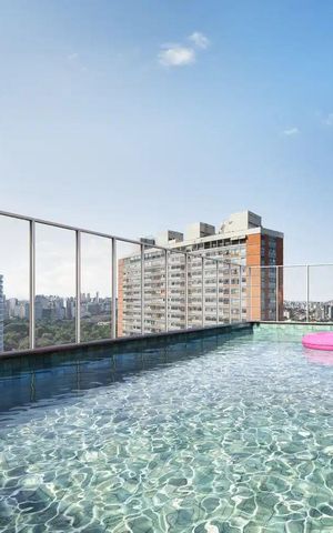 Apartamento à venda com 33m², 1 quarto e sem vaga