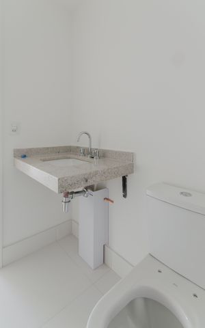 Studio à venda com 34m², 1 quarto e sem vaga Studio à venda com 34m², 1 quarto e sem vagaBanheiro