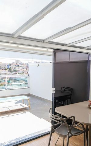Apartamento à venda com 104m², 2 quartos e 1 vagaVaranda gourmet