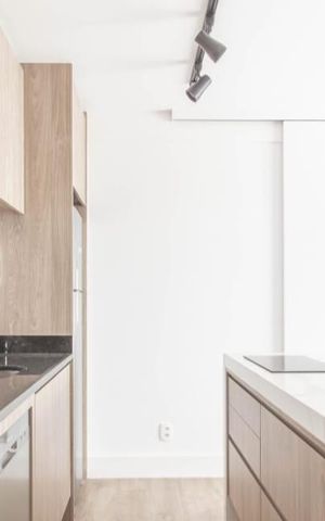 Studio à venda com 47m², 1 quarto e 1 vaga Studio à venda com 47m², 1 quarto e 1 vagaCozinha