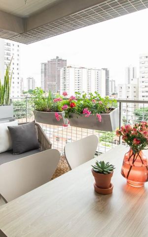 Studio à venda com 47m², 1 quarto e 1 vaga Studio à venda com 47m², 1 quarto e 1 vagaVaranda da Sala