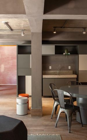 Studio à venda com 47m², 1 quarto e 1 vaga Studio à venda com 47m², 1 quarto e 1 vagaÁrea comum
