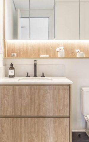 Studio à venda com 47m², 1 quarto e 1 vaga Studio à venda com 47m², 1 quarto e 1 vagaBanheiro