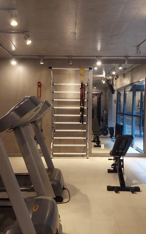 Studio à venda com 47m², 1 quarto e 1 vaga Studio à venda com 47m², 1 quarto e 1 vagaÁrea comum - Academia