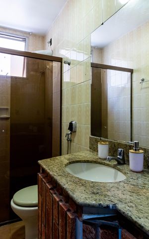 Apartamento à venda com 196m², 4 quartos e 2 vagas Apartamento à venda com 196m², 4 quartos e 2 vagasBanheiro Social