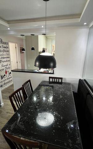 Apartamento à venda com 57m², 2 quartos e 2 vagas Apartamento à venda com 57m², 2 quartos e 2 vagasSala