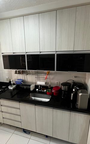 Apartamento à venda com 57m², 2 quartos e 2 vagas Apartamento à venda com 57m², 2 quartos e 2 vagasCozinha