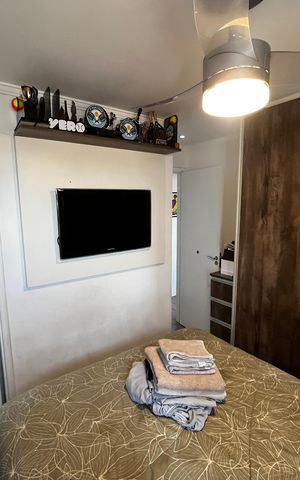 Apartamento à venda com 57m², 2 quartos e 2 vagas Apartamento à venda com 57m², 2 quartos e 2 vagasSuíte