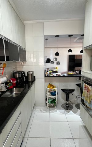 Apartamento à venda com 57m², 2 quartos e 2 vagas Apartamento à venda com 57m², 2 quartos e 2 vagasCozinha