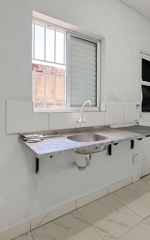 Studio para alugar com 15m², 1 quarto e sem vagaCozinha
