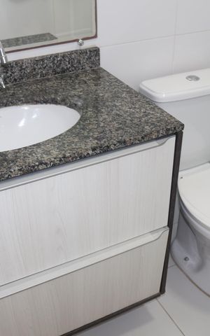 Apartamento para alugar com 65m², 3 quartos e 2 vagasBanheiro da Suíte 