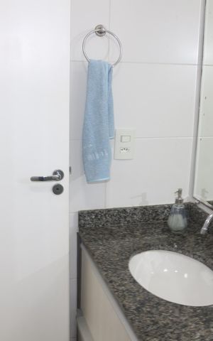 Apartamento para alugar com 65m², 3 quartos e 2 vagasBanheiro da Suíte 