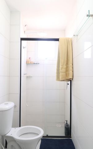 Apartamento para alugar com 50m², 2 quartos e 1 vagaBanheiro Social