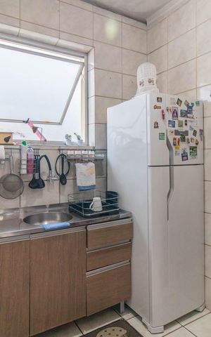 Apartamento à venda com 70m², 2 quartos e sem vagaCozinha e Área de Serviço