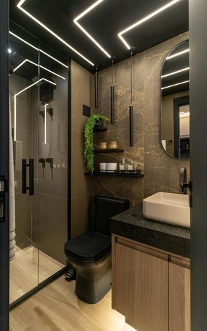 Studio à venda com 27m², 1 quarto e sem vaga Studio à venda com 27m², 1 quarto e sem vagaBanheiro