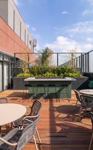Studio à venda com 27m², 1 quarto e sem vaga Studio à venda com 27m², 1 quarto e sem vagaÁrea comum - Salão de festas