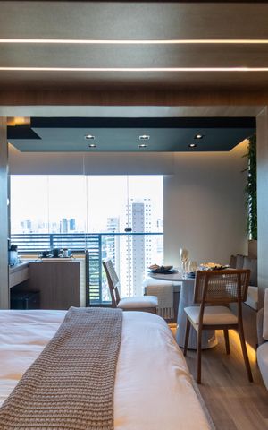 Studio à venda com 27m², 1 quarto e sem vaga Studio à venda com 27m², 1 quarto e sem vagaStudio