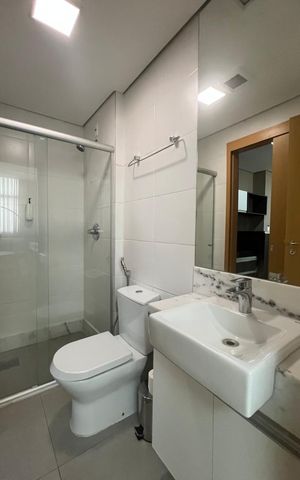 Apartamento à venda com 52m², 1 quarto e 1 vaga Apartamento à venda com 52m², 1 quarto e 1 vagaBanheiro