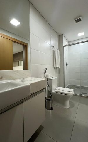 Apartamento à venda com 77m², 2 quartos e 1 vagaBanheiro da Suíte 1