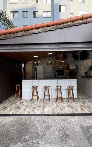 Apartamento à venda com 50m², 2 quartos e 1 vaga Apartamento à venda com 50m², 2 quartos e 1 vagaÁrea comum - Churrasqueira