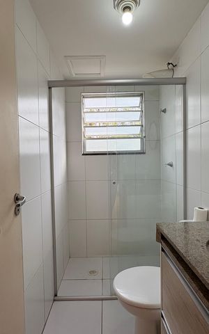 Apartamento à venda com 50m², 2 quartos e 1 vaga Apartamento à venda com 50m², 2 quartos e 1 vagaBanheiro Social