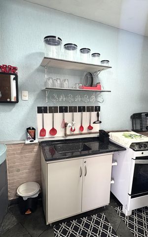 Studio para alugar com 35m², 1 quarto e sem vagaCozinha
