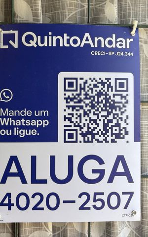Studio para alugar com 35m², 1 quarto e sem vagaPlaquinha COD CTPI-298