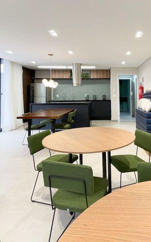 Studio para alugar com 40m², 1 quarto e 1 vaga Studio para alugar com 40m², 1 quarto e 1 vagaÁrea comum - Salão de festas