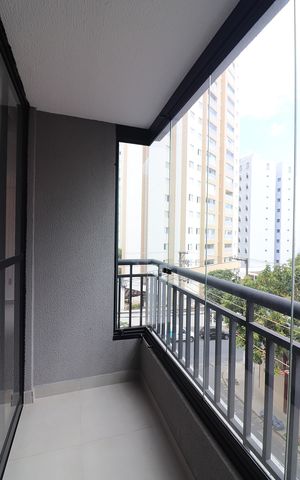 Studio para alugar com 40m², 1 quarto e 1 vagaVaranda gourmet