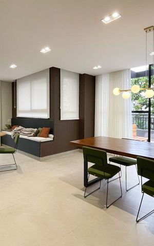 Studio para alugar com 40m², 1 quarto e 1 vaga Studio para alugar com 40m², 1 quarto e 1 vagaÁrea comum - Salão de festas