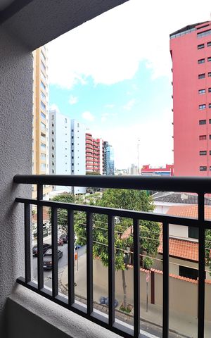 Studio para alugar com 40m², 1 quarto e 1 vagaVaranda gourmet