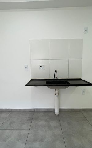Apartamento à venda com 38m², 2 quartos e sem vaga Apartamento à venda com 38m², 2 quartos e sem vagaCozinha e Área de Serviço