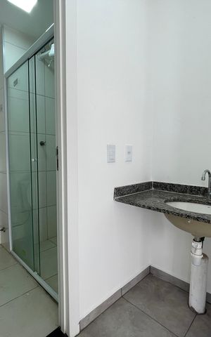 Apartamento à venda com 38m², 2 quartos e sem vaga Apartamento à venda com 38m², 2 quartos e sem vagaBanheiro
