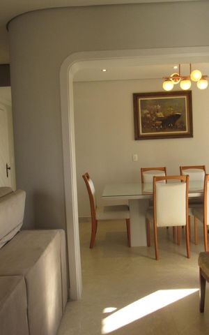 Apartamento à venda com 127m², 3 quartos e 2 vagasSala de Estar - Sala de Jantar