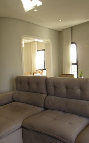Apartamento à venda com 127m², 3 quartos e 2 vagasSala de Estar - Sala de Jantar